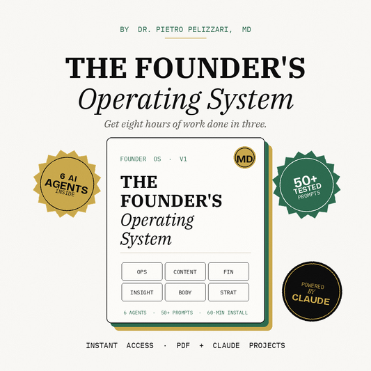 The Founder's OS: BUILD A ONE PERSON BUSINESS WITH AI