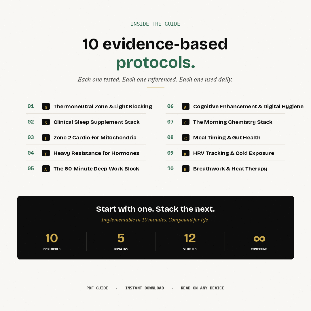 The Performance System Your Doctor Won't Prescribe