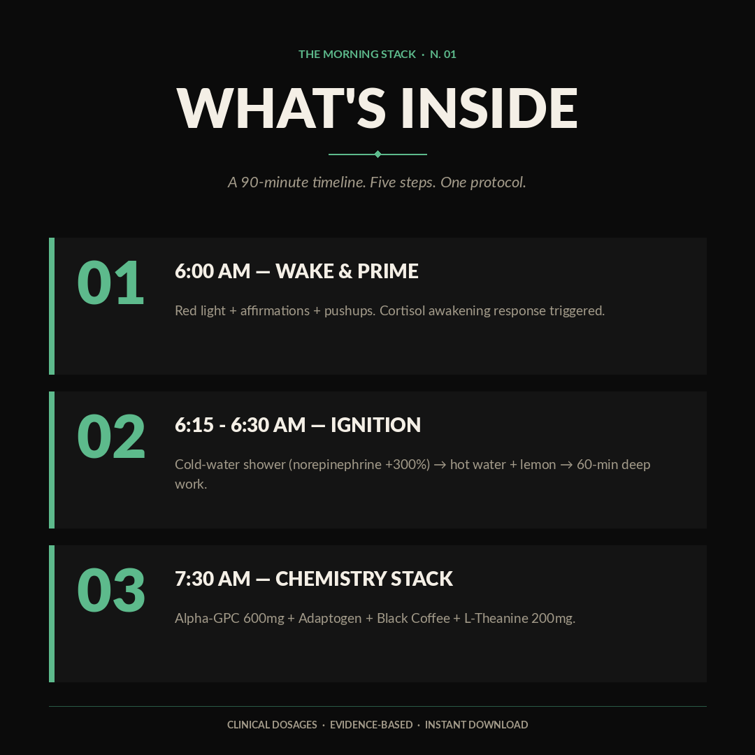 The Morning Stack Routine (PDF)